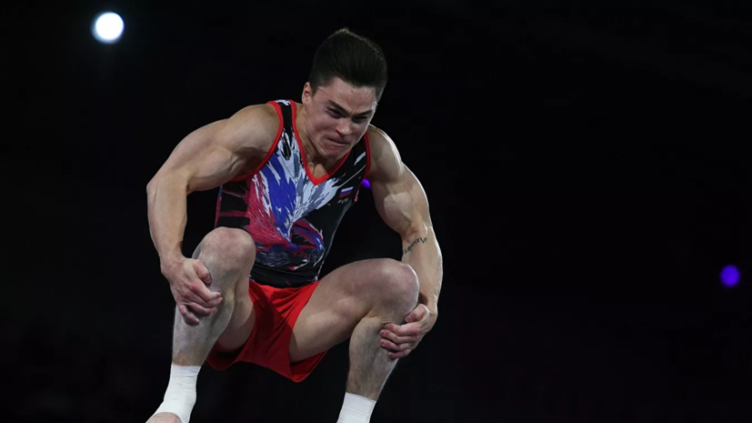Российский гимнаст Нагорный завоевал золото в опорном прыжке на ЧМ