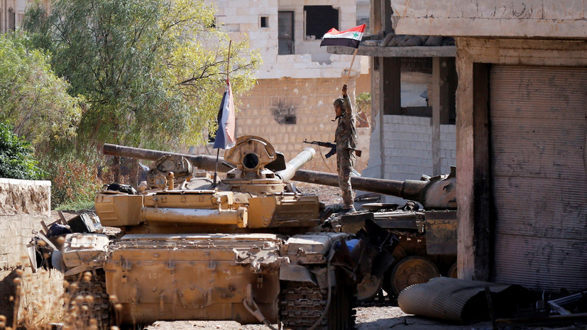 SANA: армия Сирии входит в город Айн-Иса в провинции Ракка