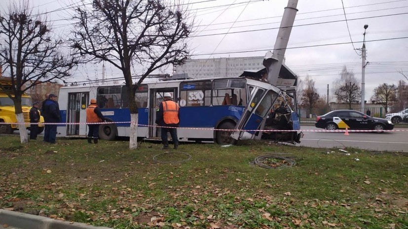 Водитель попавшего в ДТП троллейбуса в Чебоксарах прошёл медосвидетельствование
