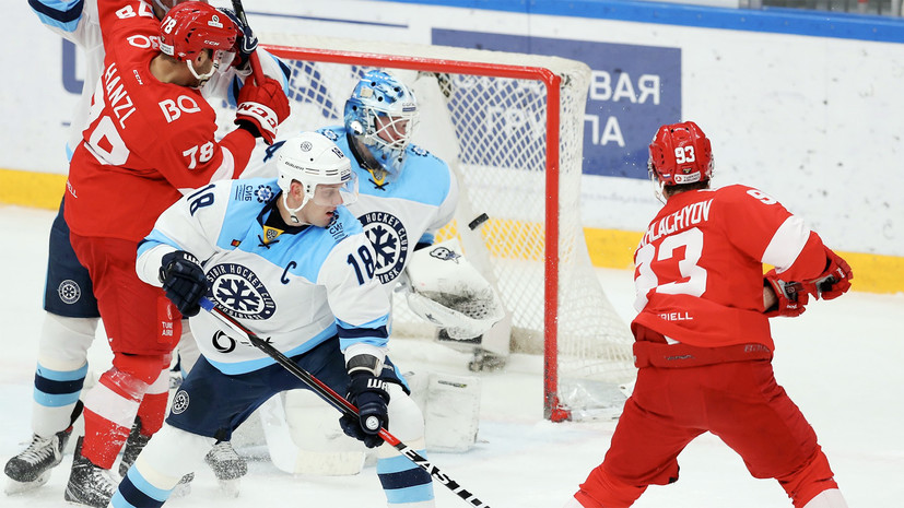 «Спартак» потерпел третье поражение подряд в КХЛ