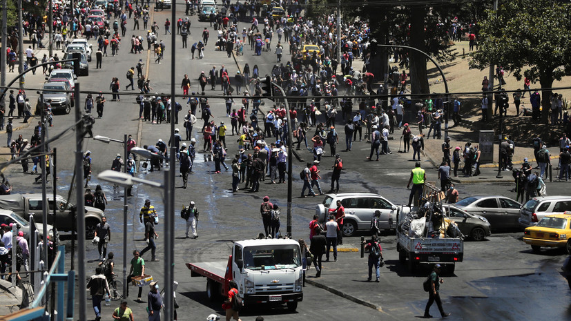 В Венесуэле заявили о непричастности страны к протестам в Эквадоре