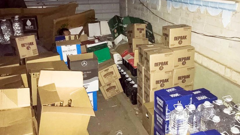 В Ставропольском крае ликвидировали подпольный склад с крупной партией алкоголя