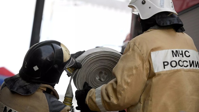 В Красноярске локализовали пожар в шахте лифта в жилом доме