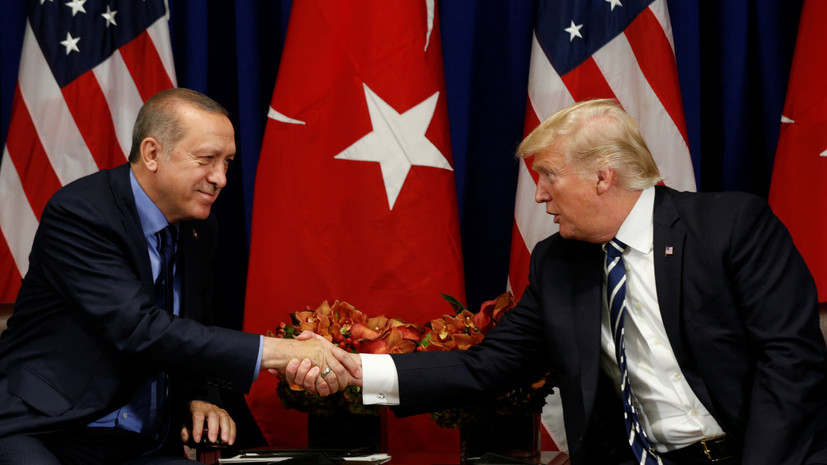 Трамп и Эрдоган провели переговоры по перемирию в Сирии