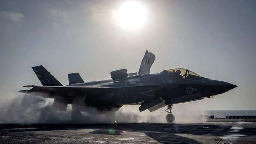 Пентагон назвал сроки окончания производства в Турции деталей к F-35
