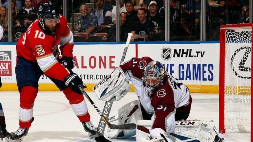 «Флорида» в овертайме уступила «Колорадо» в матче НХЛ