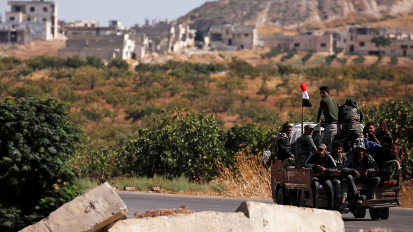 SANA: Армия САР ведёт бой с протурецкими группами в приграничном районе