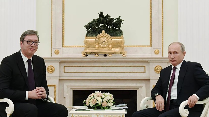 Вучич анонсировал встречу с Путиным в Сочи 4 декабря