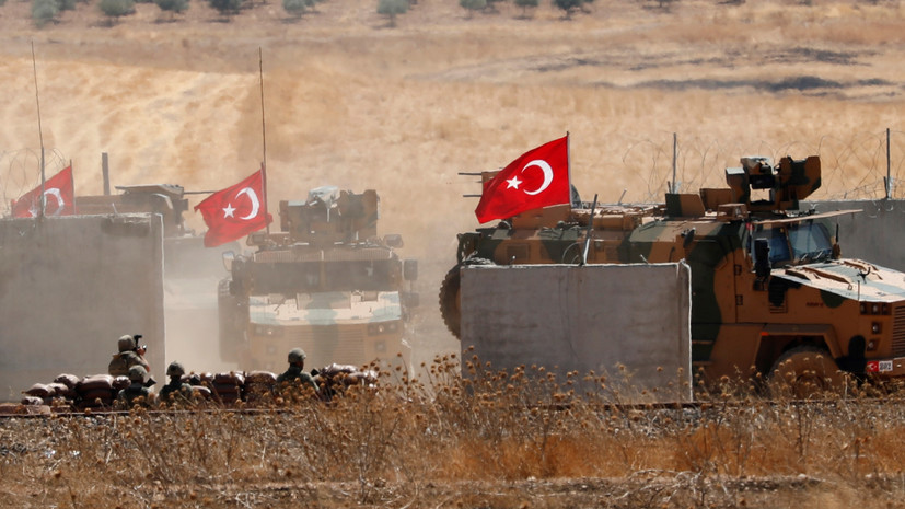 Войска Турции взяли под контроль сирийский город Рас-эль-Айн