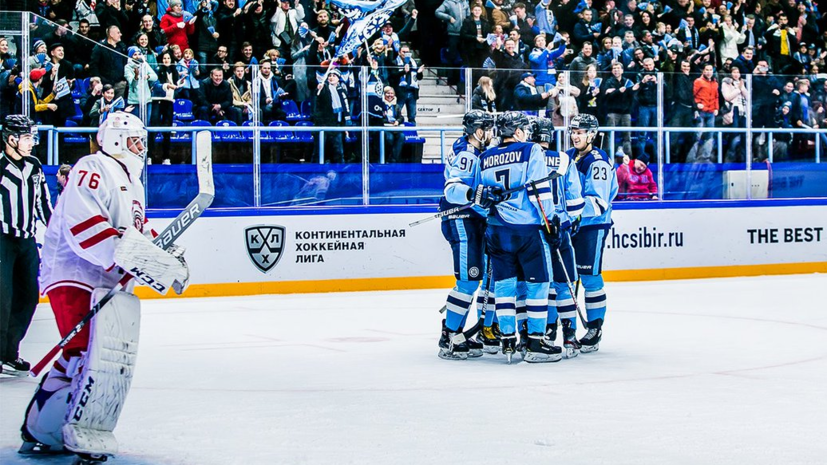 «Сибирь» одержала третью подряд победу в КХЛ, обыграв «Витязь»