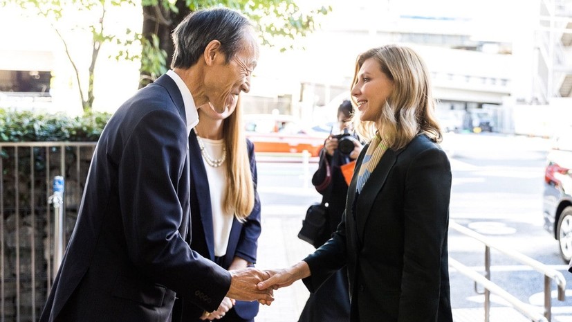 Эксперт прокомментировала наряд Елены Зеленской на церемонии в Японии