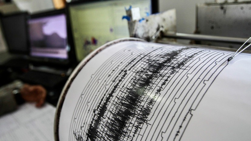 На юге Атлантического океана произошло землетрясение магнитудой 5,6