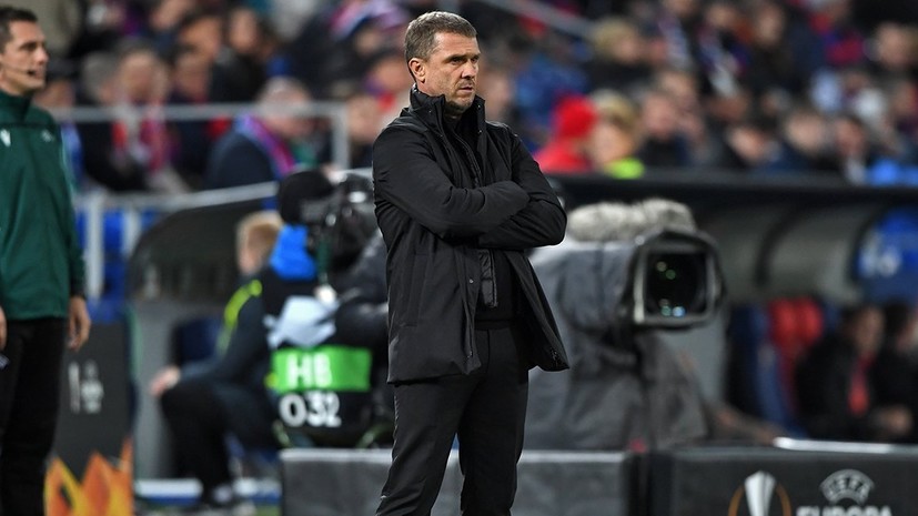 Ребров о победе над ЦСКА: сегодня отлично выглядела вся команда