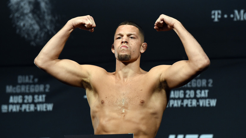 Боец UFC Диаз сообщил, что провалил допинг-тест перед поединком с Масвидалем