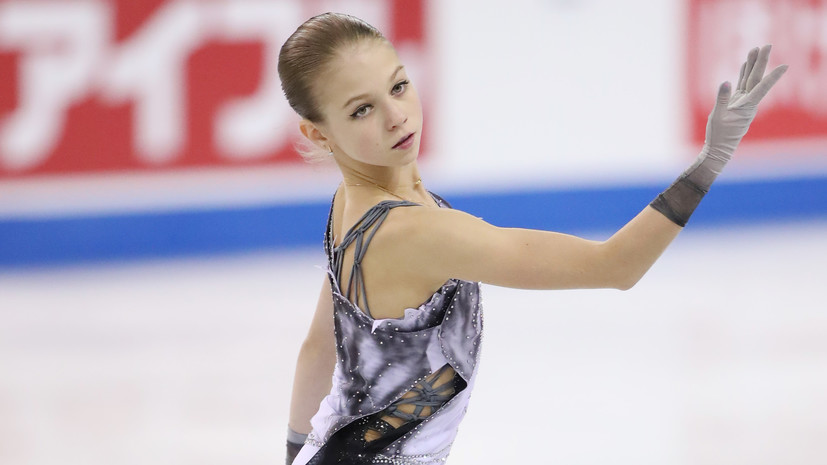 Трусова выступит перед Кихирой в произвольной программе на Skate Canada