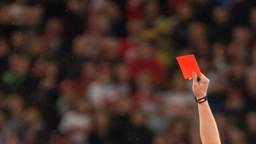 Футболист «Тамбова» установил антирекорд РПЛ, получив три красные карточки за 14 туров чемпионата