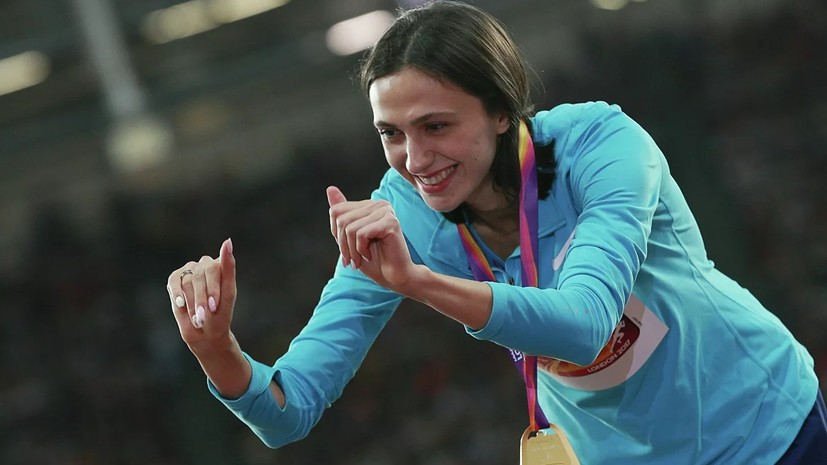 Исинбаева пожелала Ласицкене стать лучшей легкоатлеткой года по версии IAAF