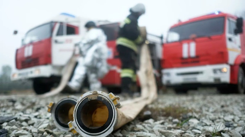 В МЧС прокомментировали пожар рядом со стадионом «Спартака»