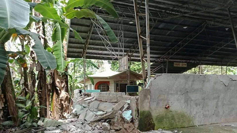 На Филиппинах девять человек погибли при землетрясении