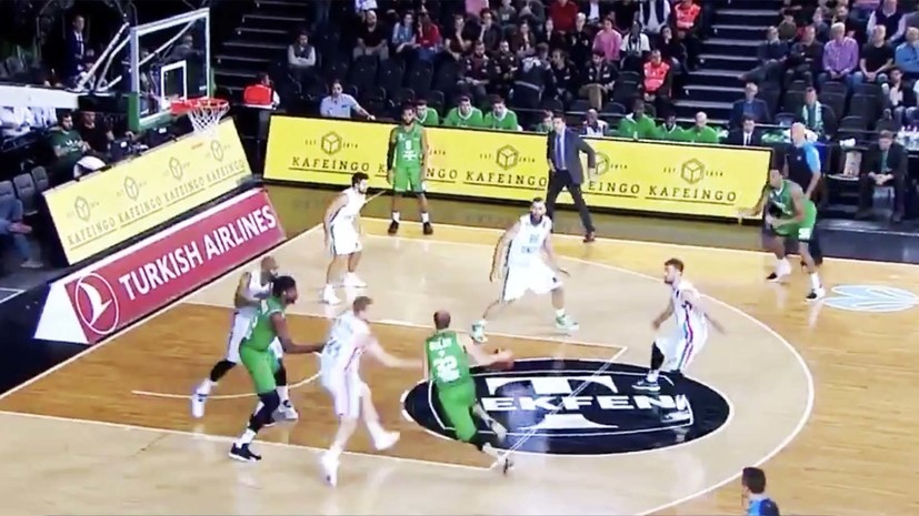 УНИКС обыграл «Дарушшафаку» в баскетбольном Еврокубке