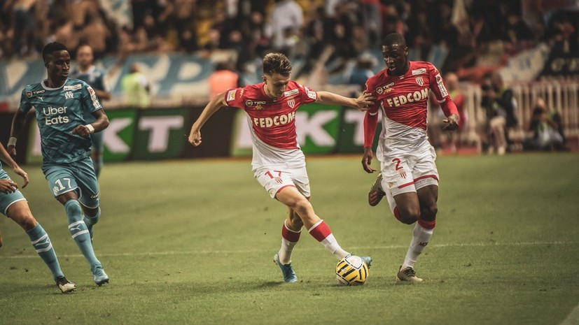 «Монако» с Головиным обыграл «Марсель» и вышел в 1/8 финала Кубка французской лиги