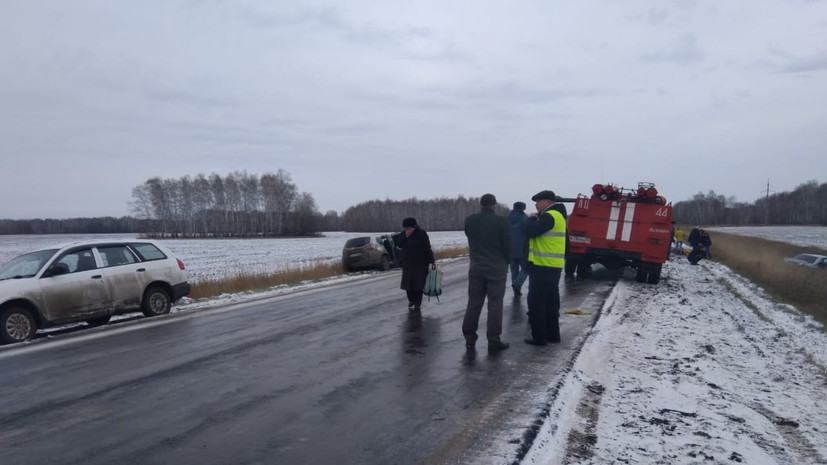 В Омской области два человека погибли и шестеро пострадали в ДТП