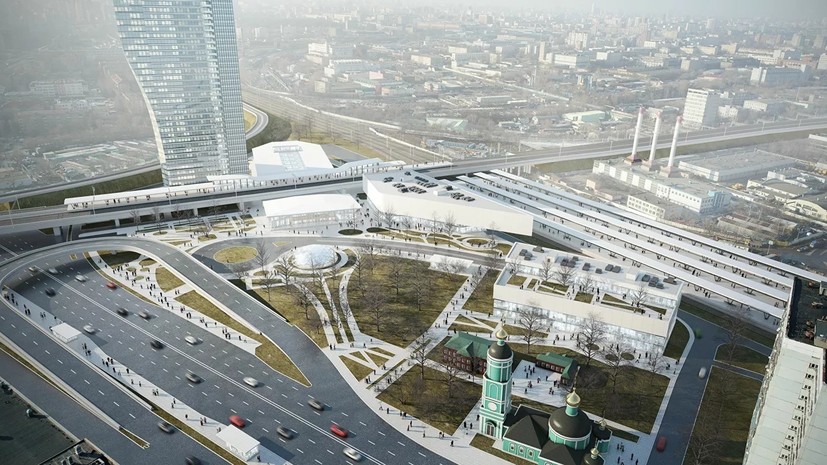 Рядом с ТПУ «Рязанская» построят ландшафтный парк