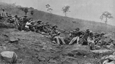 Буры во время осады Ледисмита в ходе второй Англо-бурской войны