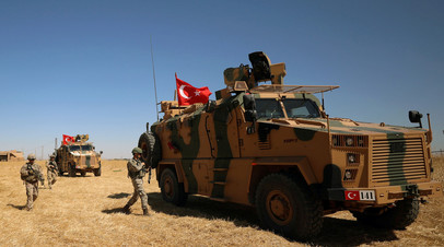 Турецкие военнослужащие в Сирии