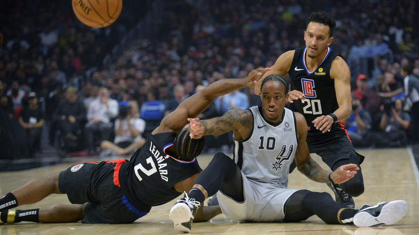 Дабл-дабл Леонарда помог «Клипперс» победить «Сан-Антонио» в НБА