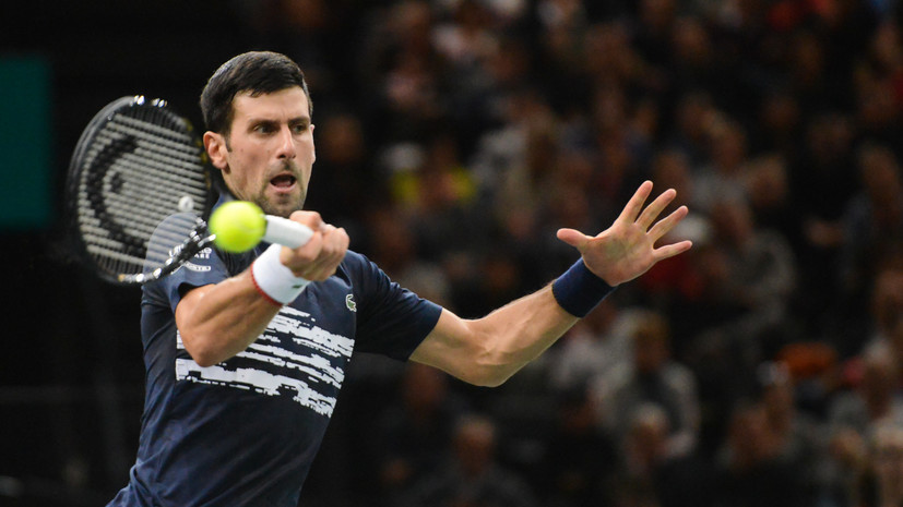 Теннисист Джокович продемонстрировал знание русского языка