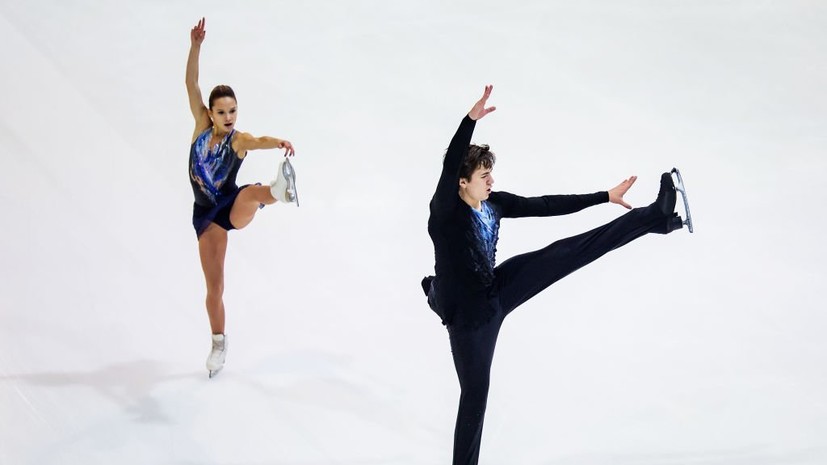 Мишина и Галлямов одержали победу на этапе Гран-при во Франции