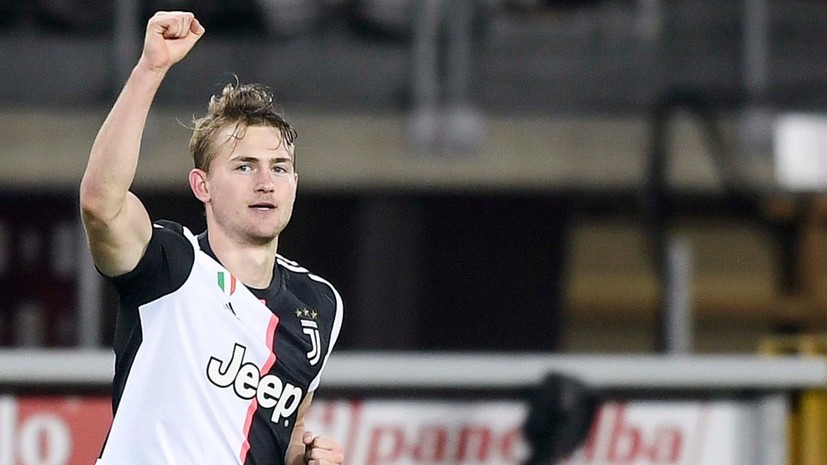 Дебютный гол де Лигта принёс «Ювентусу» победу над «Торино» в матче Серии А