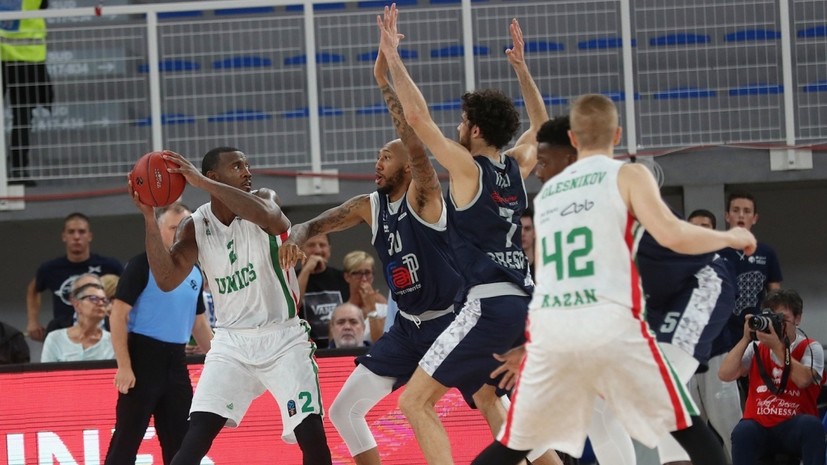 УНИКС обыграл «Брешию» в матче группового этапа Еврокубка