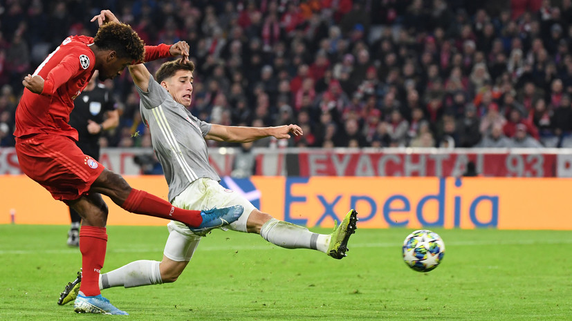 «Бавария» одержала победу над «Олимпиакосом» в матче ЛЧ