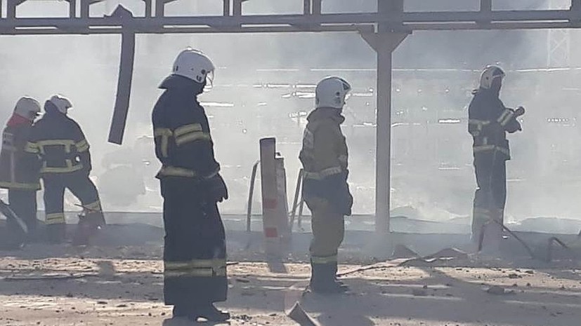 В СК сообщили подробности ЧП на нефтебазе в Новороссийске