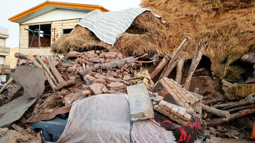 Число пострадавших при землетрясении в Иране увеличилось до 529