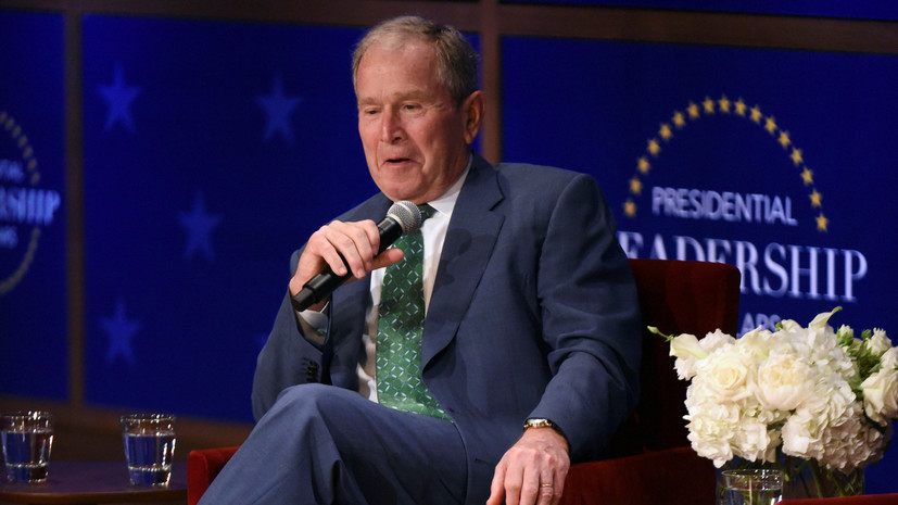 Джордж Буш: США переживают неспокойные времена