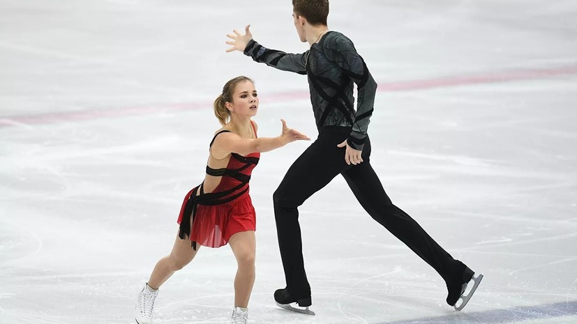 Ефимова и Коровин заняли восьмое место на этапе Гран-при в Китае