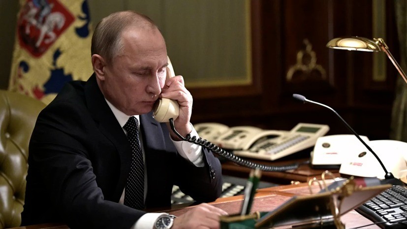 Путин провёл телефонный разговор с Эрдоганом по ситуации в Сирии