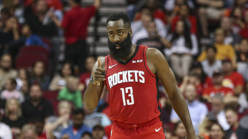 Дабл-дабл Хардена помог «Хьюстону» взять верх над «Чикаго» в НБА