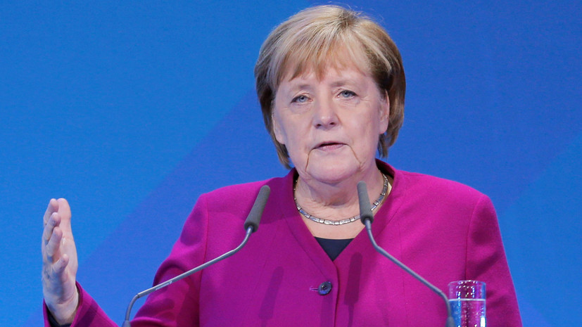 Меркель отметила актуальность темы обороны стран НАТО