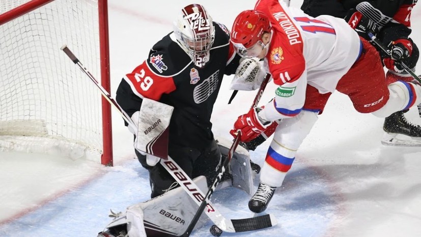 Сборная России победила команду Онтарио в матче молодёжной Суперсерии
