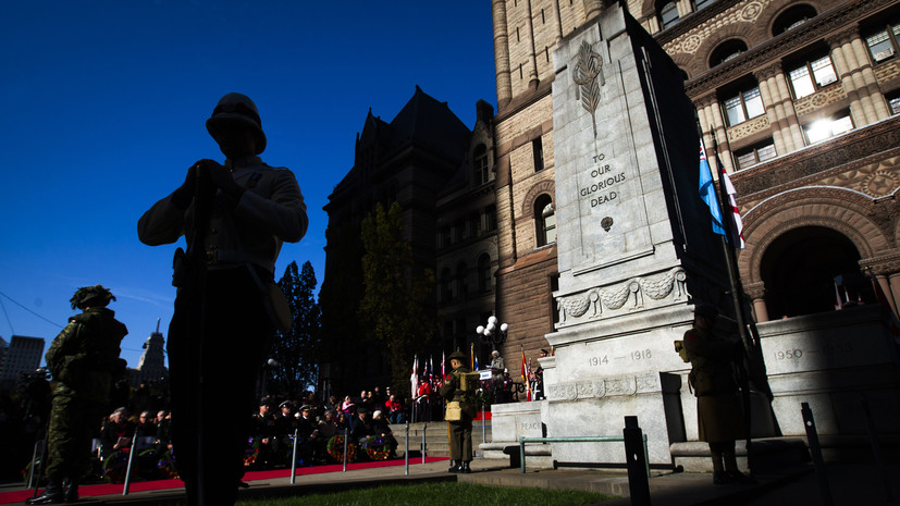 В Канаде вандалы осквернили мемориал солдатам Первой мировой войны