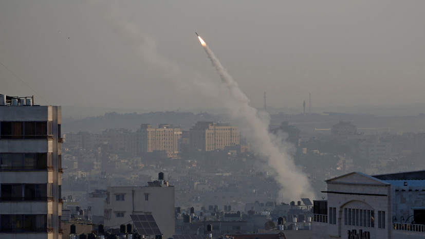 Израиль заявил о новой ракетной атаке из сектора Газа