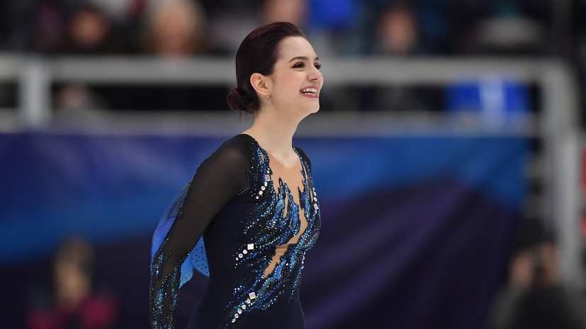 Авербух поддержал Медведеву перед произвольной программой на этапе Гран-при в Москве