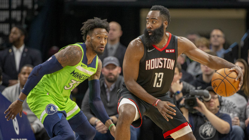 «Хьюстон» одержал седьмую победу подряд в НБА, Харден набрал 49 очков