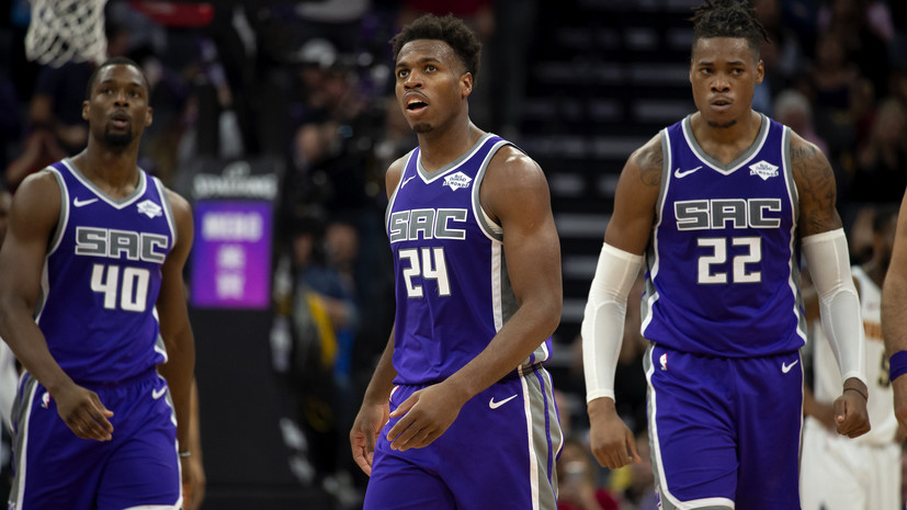 «Сакраменто» прервал десятиматчевую победную серию «Бостона» в регулярном чемпионате НБА