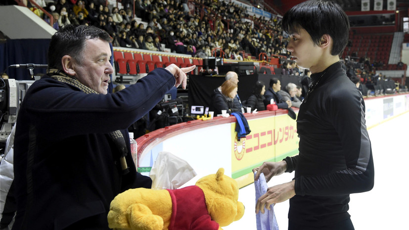 Орсер считает, что Ханю единственный, кто сумеет выполнить четверной аксель