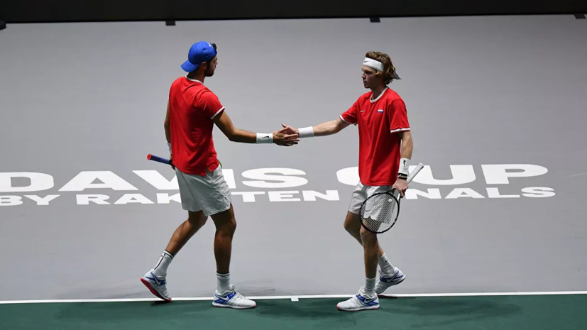 Сборная России сыграет с командой Сербии в четвертьфинале Кубка Дэвиса